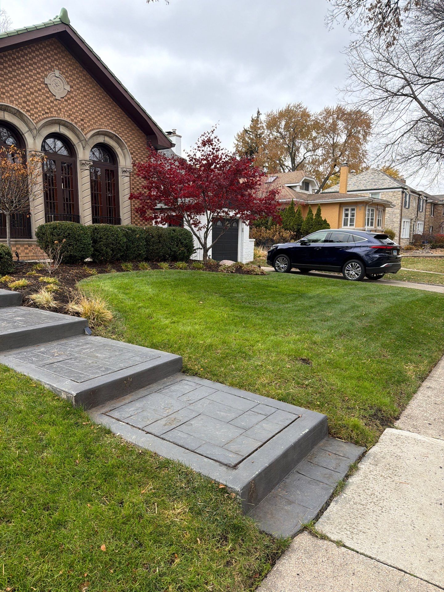 Professional fall clean-up service