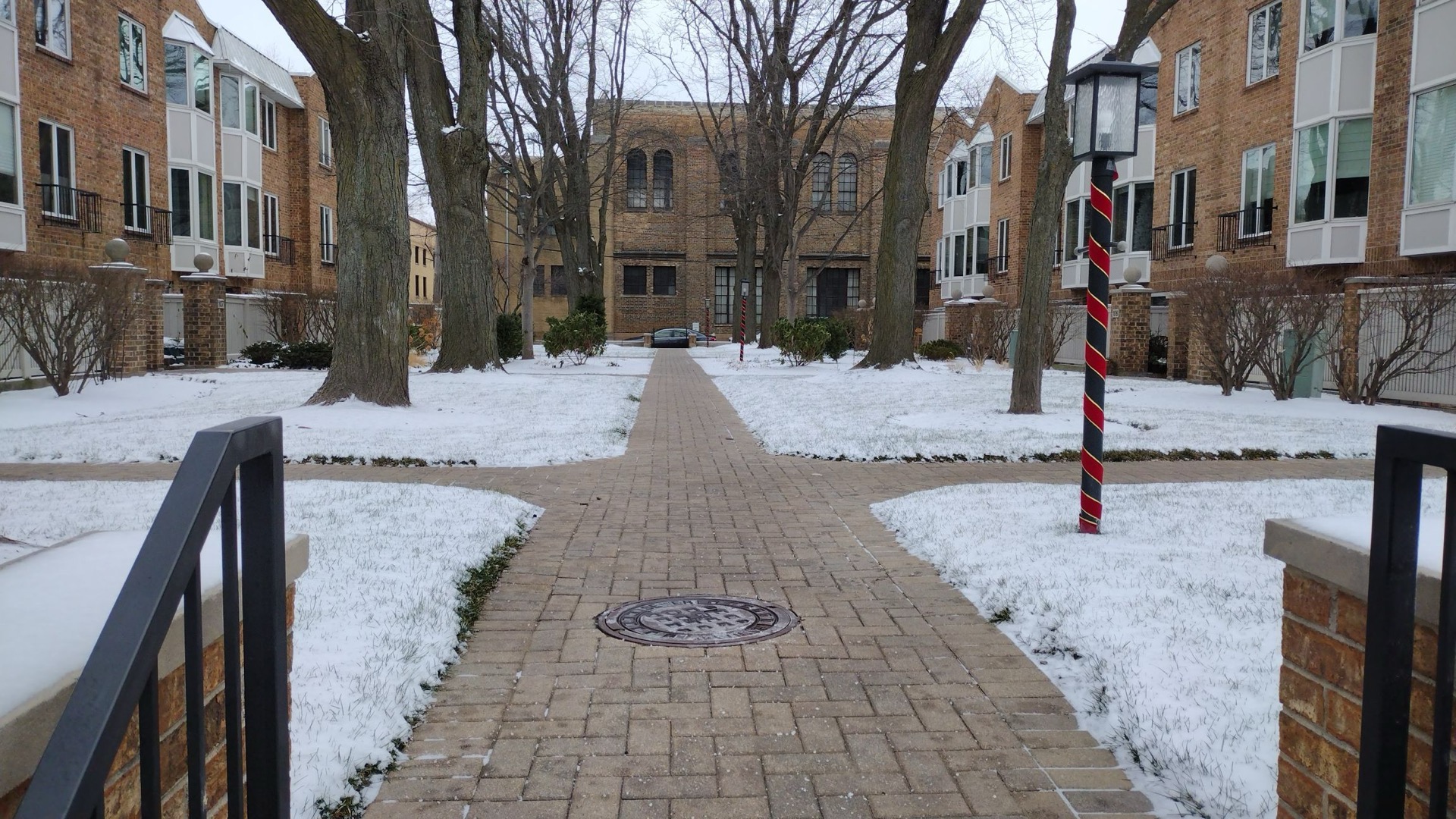 Walks and entries cleared for ice control